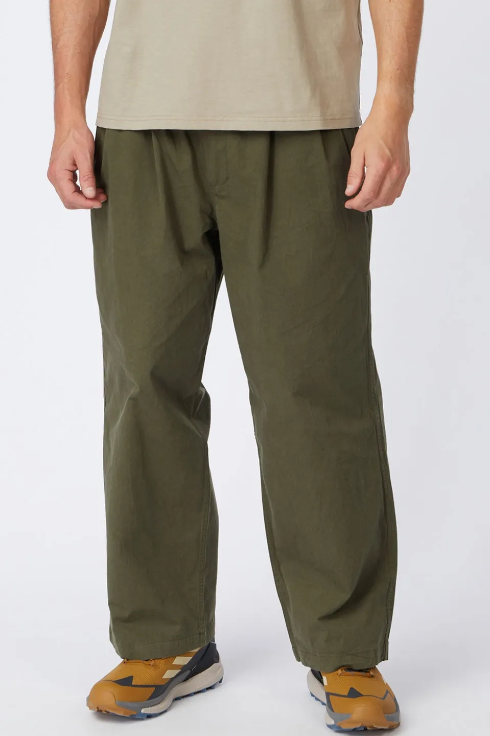 Pantalon Two Tuck Wide