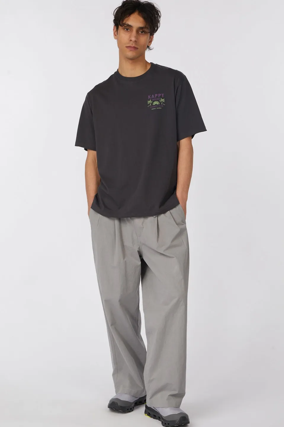 Pantalon Two Tuck Wide Pants