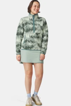 Polaire Flynn Printed 1/2 Zip Fleece W