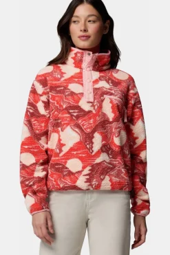 Polaire Helvetia™ II Printed Cropped Half Snap
