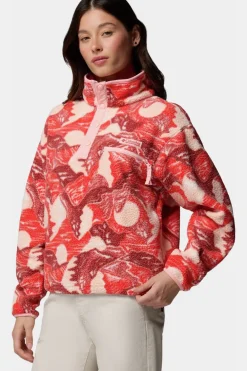 Polaire Helvetia™ II Printed Cropped Half Snap