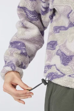 Polaire Helvetia™ II Printed Cropped Half Snap