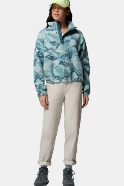 Polaire Helvetia™ II Printed Cropped Half Snap
