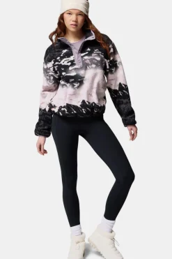 Polaire Helvetia™ II Printed Cropped Half Snap