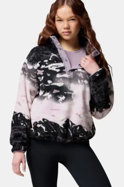 Polaire Helvetia™ II Printed Cropped Half Snap