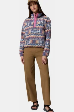 Polaire Helvetia™ II Printed Cropped Half Snap