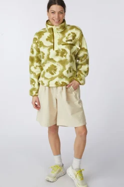 Polaire Helvetia™ II Printed Cropped Half Snap