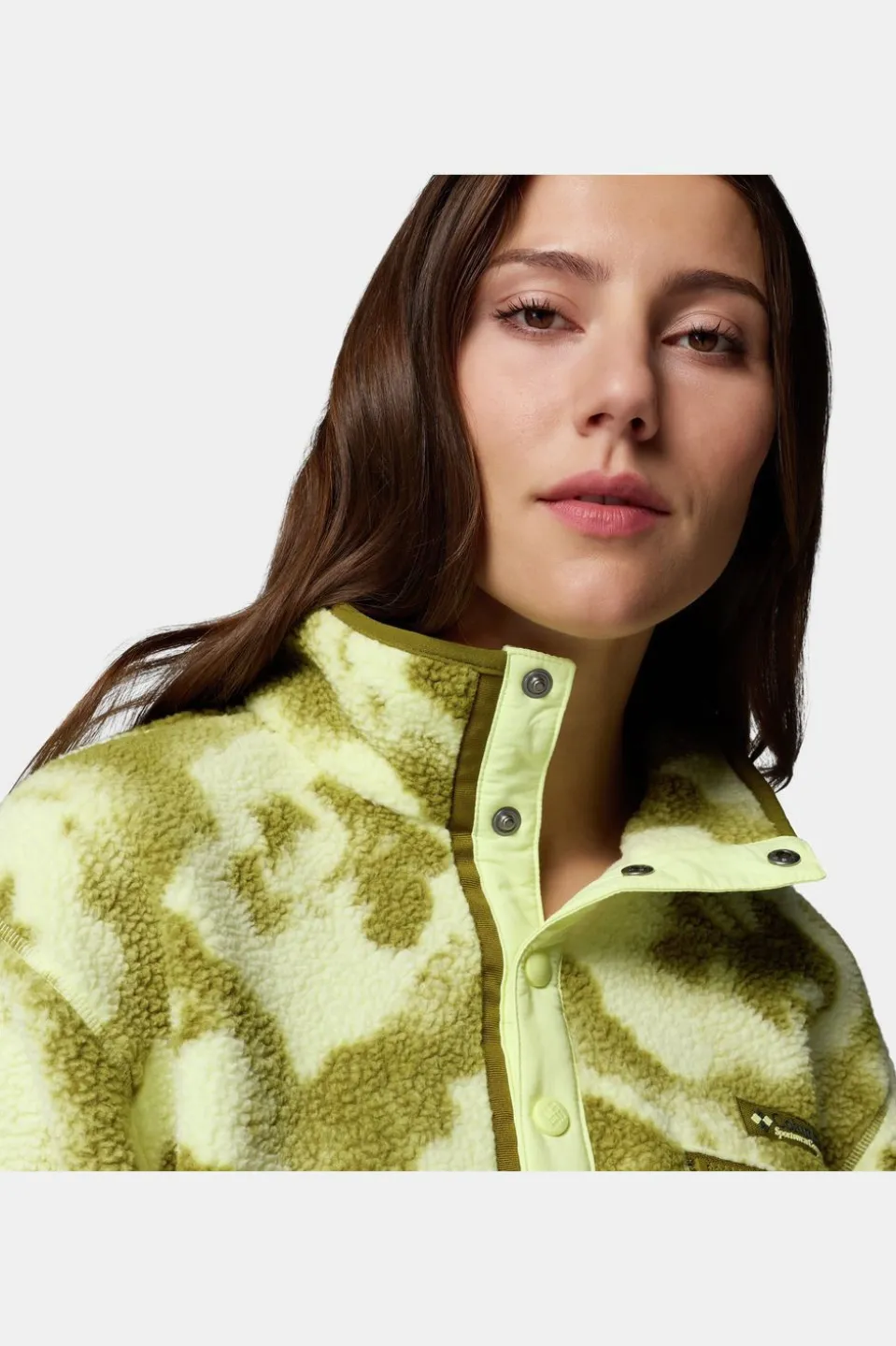 Polaire Helvetia™ II Printed Cropped Half Snap