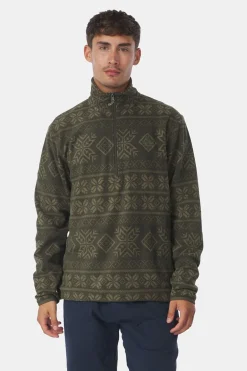 Polaire Inverno Printed Fleece Half Zip M