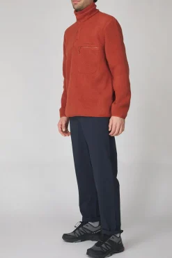 Polaire M Fleece Snap T-Neck