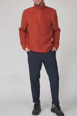 Polaire M Fleece Snap T-Neck