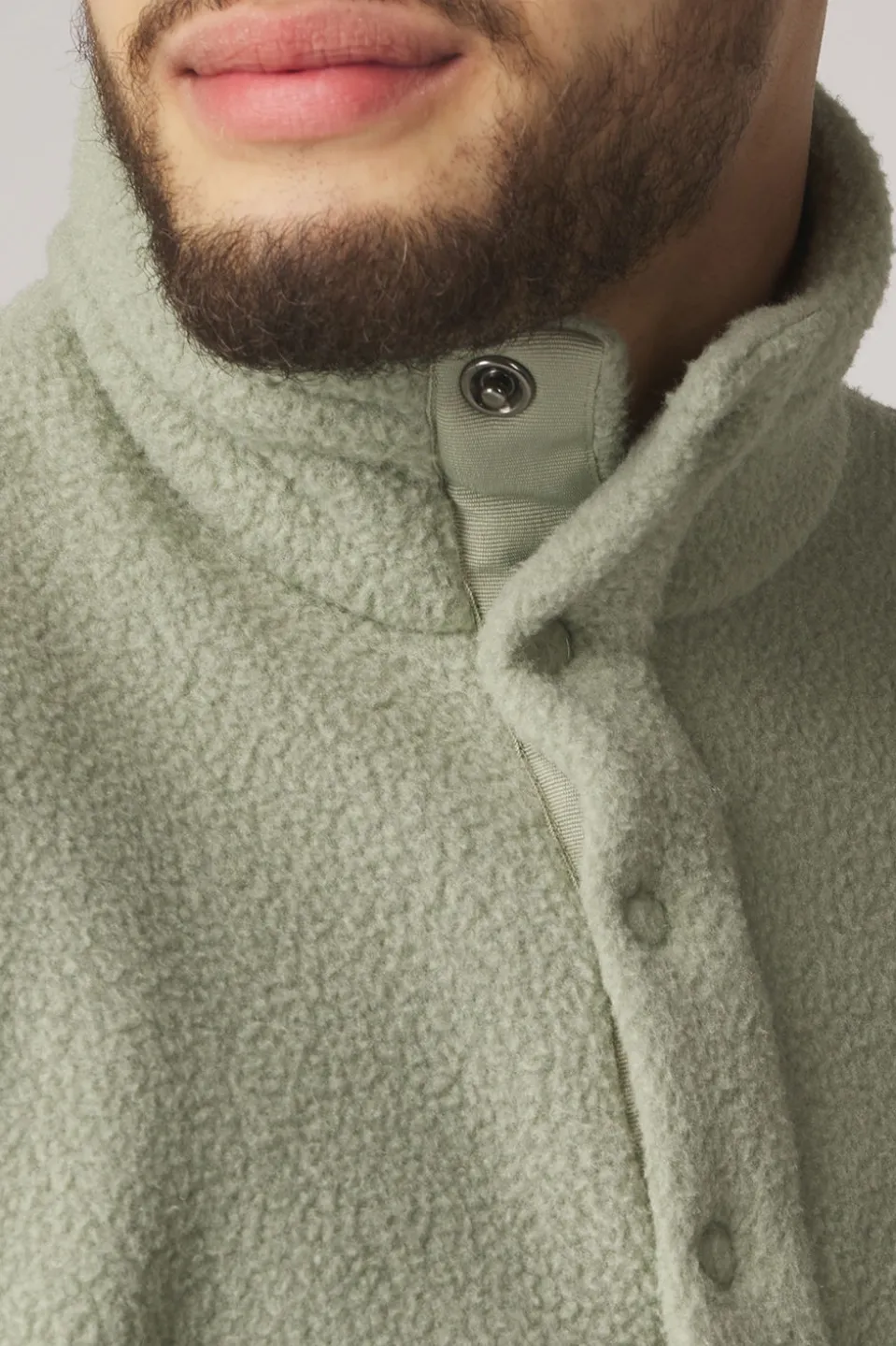 Polaire M Fleece Snap T-Neck