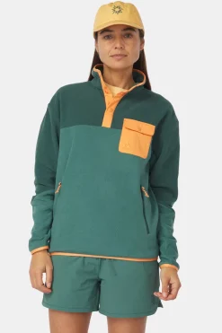 Polaire Peniche Micro Snap Pullover W