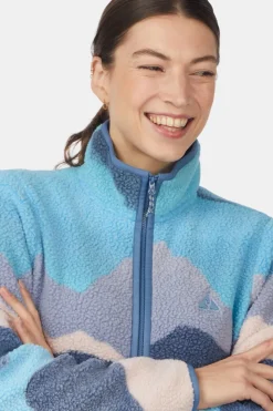 Polaire Thirlmere 1/2 Zip Sherpa Fleece Jacket W