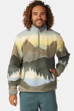Polaire Thirlmere 1/2 Zip Sherpa Fleece Jacket M