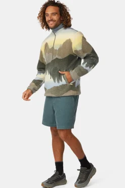 Polaire Thirlmere 1/2 Zip Sherpa Fleece Jacket M