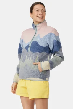 Polaire Thirlmere 1/2 Zip Sherpa Fleece Jacket W