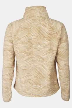 Polaire Wave Printed 1/2 Zip Fleece W