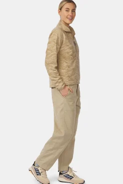 Polaire Wave Printed 1/2 Zip Fleece W