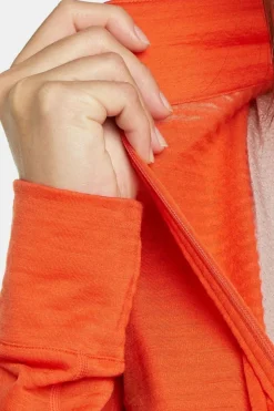 Polaire Women Merino 200 Realfleece Descender Ls Half Zip
