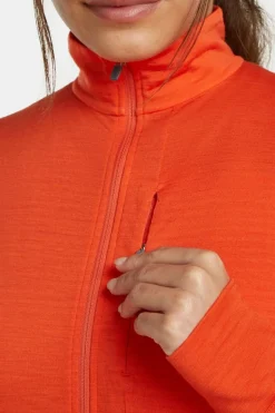 Polaire Women Merino 200 Realfleece Descender Ls Half Zip