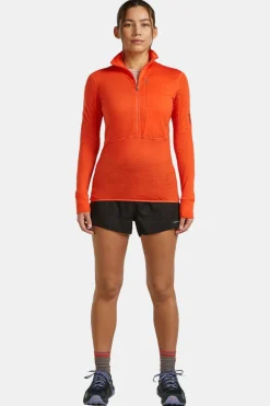 Polaire Women Merino 200 Realfleece Descender Ls Half Zip