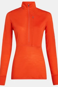 Polaire Women Merino 200 Realfleece Descender Ls Half Zip