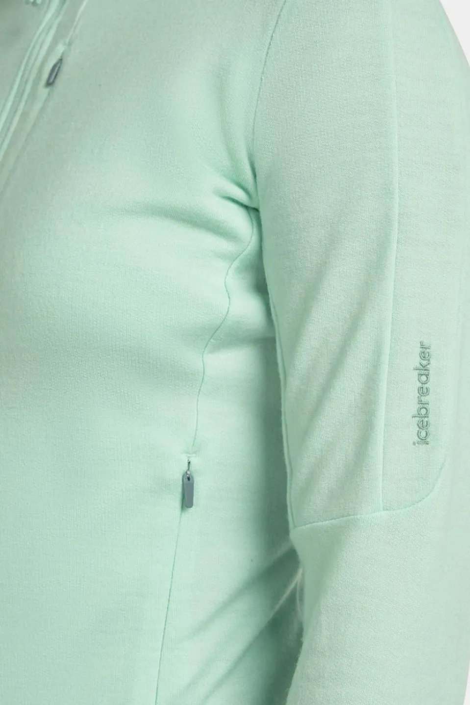 Polaire Womens Merino 260 Quantum Iv Ls Zip Hood