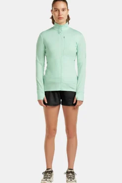 Polaire Womens Merino 260 Quantum Iv Ls Zip Hood