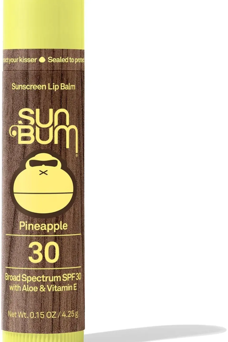 Protection Solaire Sun Bum Original Spf 30 Sunscreen Lip Balm – Pineapple