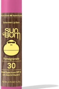 Protection Solaire Sun Bum Original Spf 30 Sunscreen Lip Balm – Pomegranate