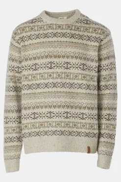 Pull Coniston Fair Isle Crew Neck M