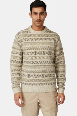 Pull Coniston Fair Isle Crew Neck M
