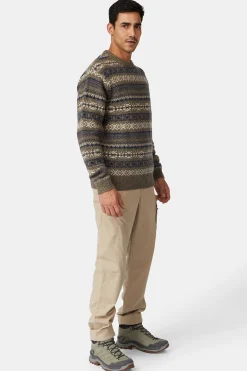 Pull Coniston Fair Isle Crew Neck M