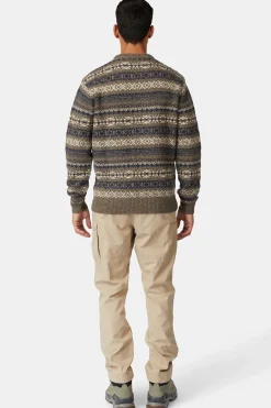Pull Coniston Fair Isle Crew Neck M