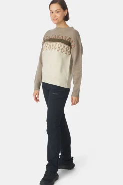 Pull Lugano Jaquard Wool Jumper W