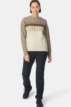 Pull Lugano Jaquard Wool Jumper W