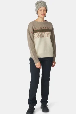 Pull Lugano Jaquard Wool Jumper W