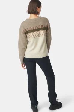 Pull Lugano Jaquard Wool Jumper W