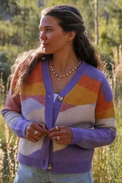Pull Scenic Recycled Knitted Cardigan
