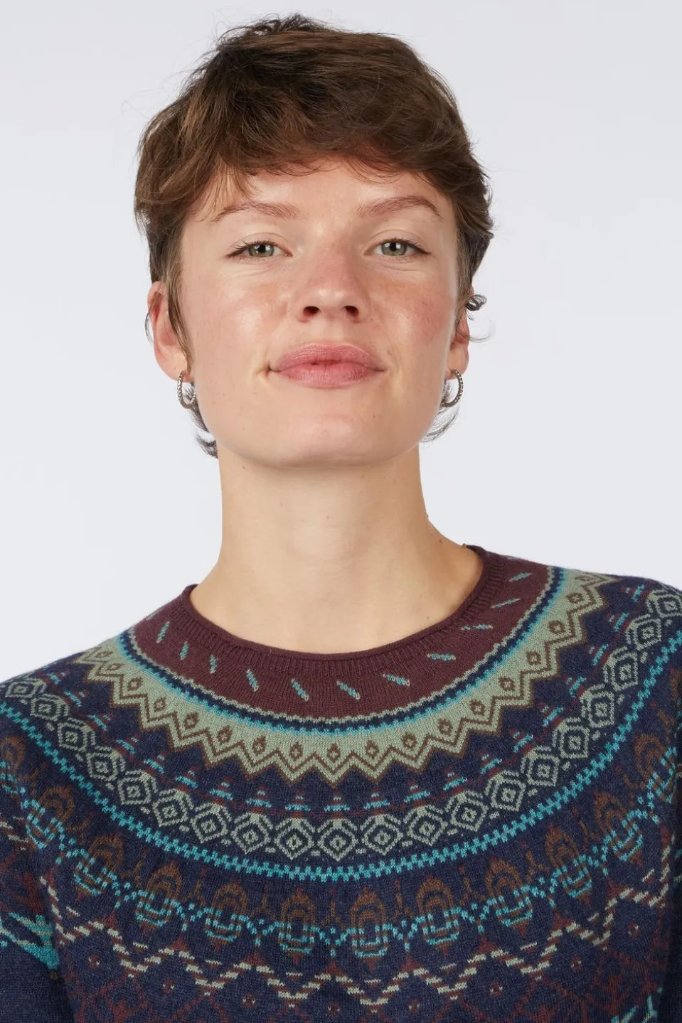 Pull Westlands Fairisle Crew