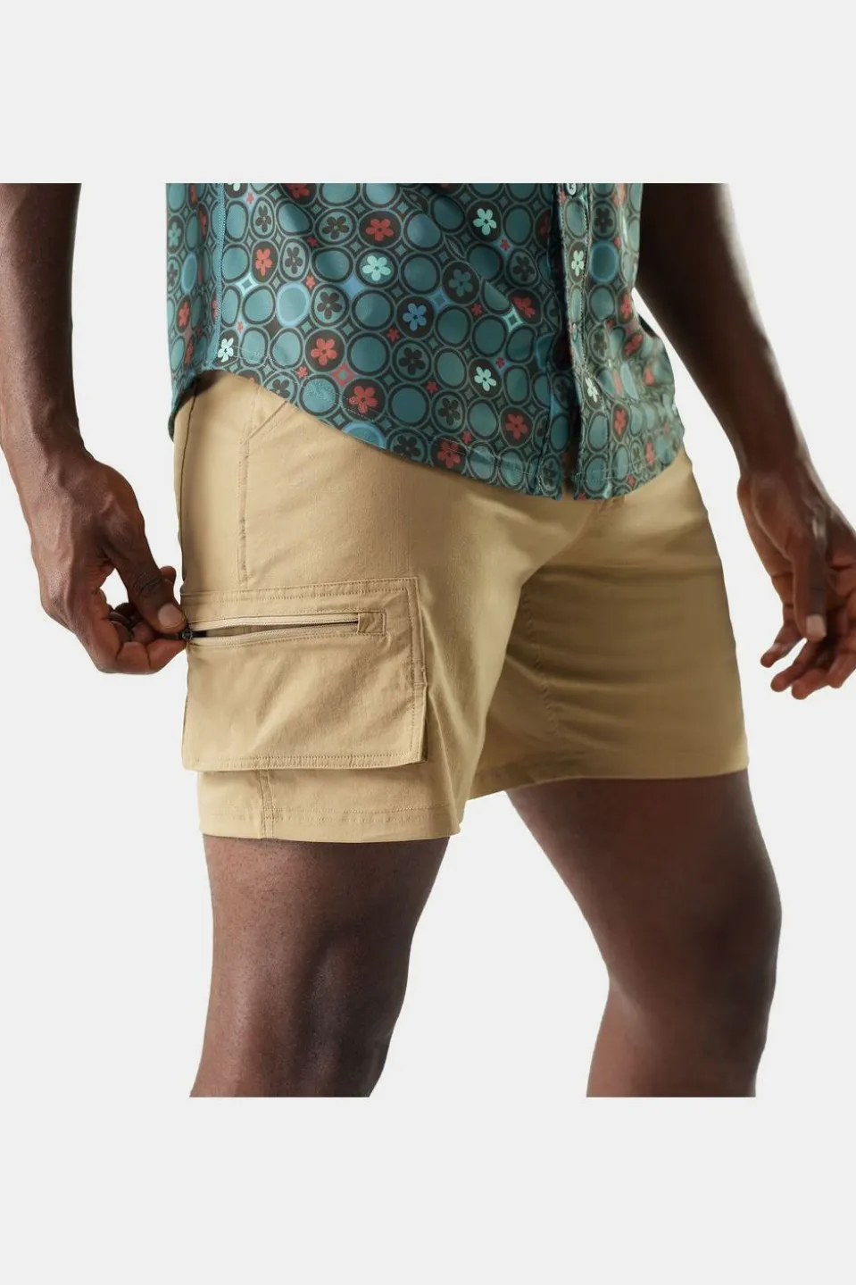 Short Men'S Merino 7" Cargo Hike Short