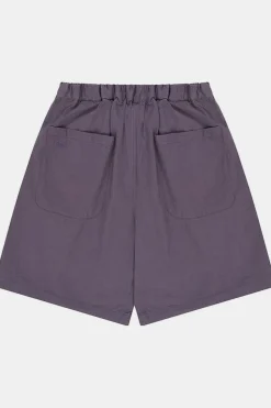 Short Two Tuck Wide Half Pants