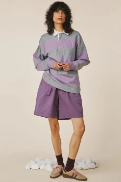 Short Two Tuck Wide Half Pants