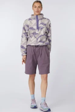 Short Two Tuck Wide Half Pants