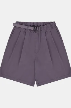 Short Two Tuck Wide Half Pants