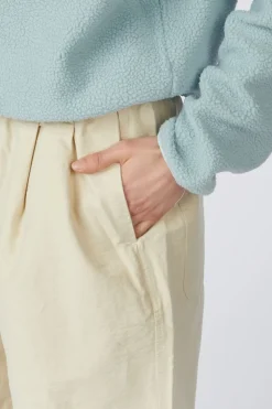Short Wide Cn Half Pants