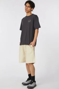 Short Wide Cn Half Pants