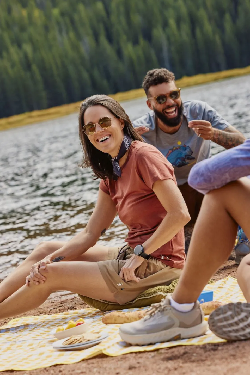 Short Women'S Merino 4" Hike Short