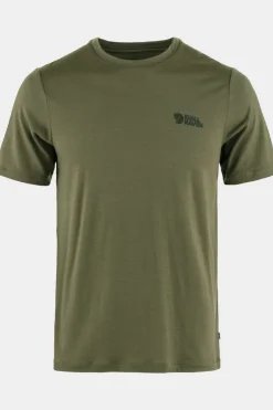 T-Shirt Abisko Wool Logo Ss M